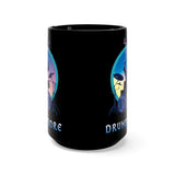 Drumbledore Black Mug 15oz