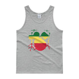 Rasta Drum Set Unisex Tank Top