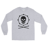 Percussion Pirate Long Sleeve T-Shirt (Black Logo)