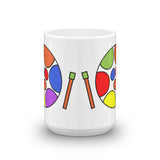 Steel Pan Mug (White)