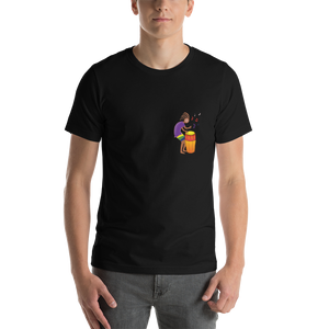 Kokopelli Drummer Short-Sleeve Unisex T-Shirt