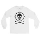 Percussion Pirate Long Sleeve T-Shirt (Black Logo)