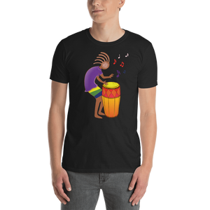 Tribal Drummer Short-Sleeve Unisex T-Shirt