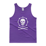 Percussion Pirate Unisex Tank Top (White Logo)