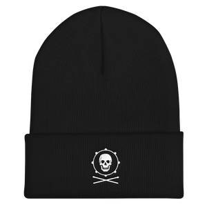 Percussion Pirate Cuffed Beanie Black