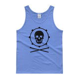 Percussion Pirate Unisex Tank top (Black Logo)