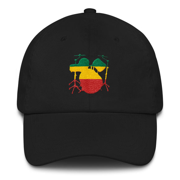 Rasta Drums Baseball Cap