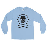 Percussion Pirate Long Sleeve T-Shirt (Black Logo)