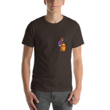 Kokopelli Drummer Short-Sleeve Unisex T-Shirt