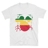 Rasta Drum Set Short-Sleeve Unisex T-Shirt