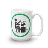 Work vs Drum Mug