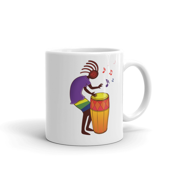 Kokopelli Drummer Mug