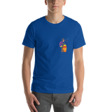 Kokopelli Drummer Short-Sleeve Unisex T-Shirt